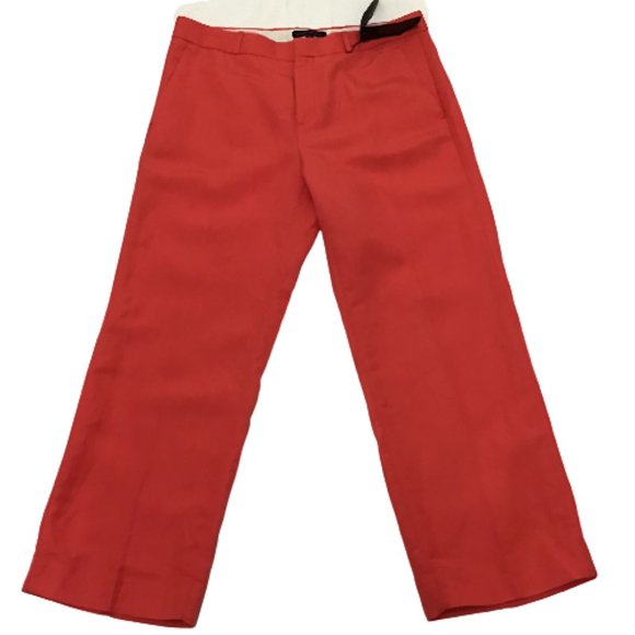 Banana Republic Logan Linen Blend Cropped Pants - Picture 8 of 9